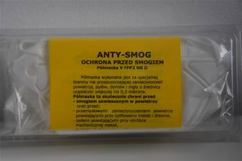 Anty-Smog zestaw (półmaski FFP2 z zaworem)